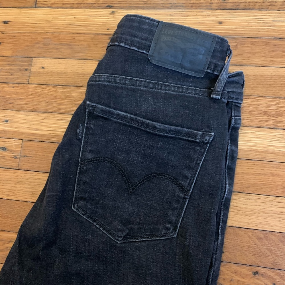 Ripped Levi jeans